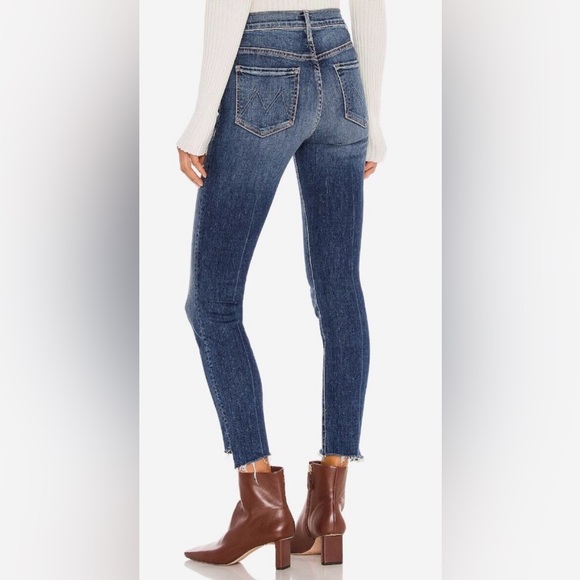 Mother Denim Stunner Zip Ankle Fray - Picture 3 of 16